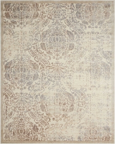 Graphic Illusions GIL09 Ivory Rug
