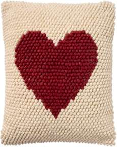 Holiday Pillows GC800 Red 18" X 18" Throw Pillow