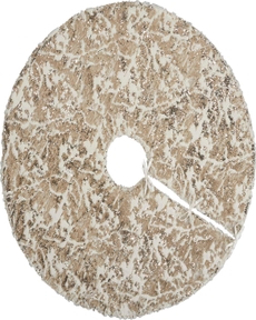 HOME FOR THE HOLIDAY VV920 GOLD 50" ROUND HOLIDAY ACCESSORIES