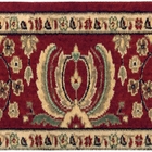 GRAND PARTERRE SAROUK PT02 BURGUNDY BORDER