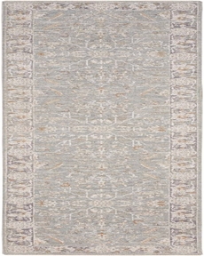 Infinite IFT01 Blue Ivory 2'3" x 10'2" Area Rug