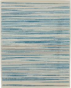 Jubilant JUB04 Blue 2' x 6' Area Rug