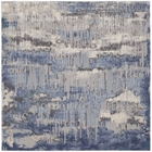 Nourison Home Grand Expressions GNE04 Blue Grey Rug