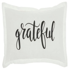 Mina Victory Pillow L2113 White 12" x 20" Throw Pillow