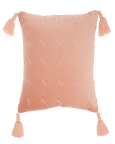 Lifestyle AZ044 Coral 18" X 18" Throw Pillow
