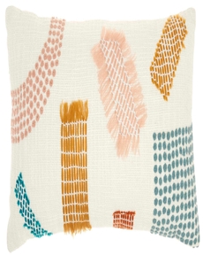 Lifestyle AZ612 Multicolor 12" X 20" Throw Pillow