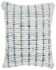 LIFE STYLES DL884 DENIM 20" x 20" THROW PILLOW