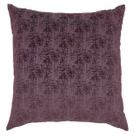 Lifestyle ET438 Plum 22" X 22" Throw Pillow