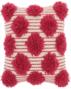 Lifestyle GC575 Hot Pink 18" X 18" Throw Pillow
