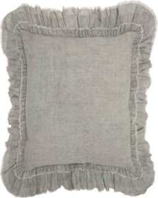 LIFE STYLES GE901 GREY 24" x 24" THROW PILLOW