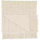Lifestyle GT037 Cream 50" X 60" Throw Blanket