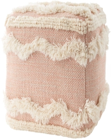 LIFE STYLES SH016 BLUSH 16" x 16" x 16" POUF