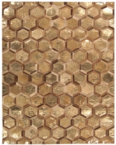 Michael Amini City Chic MA100 Amber Gold Rug
