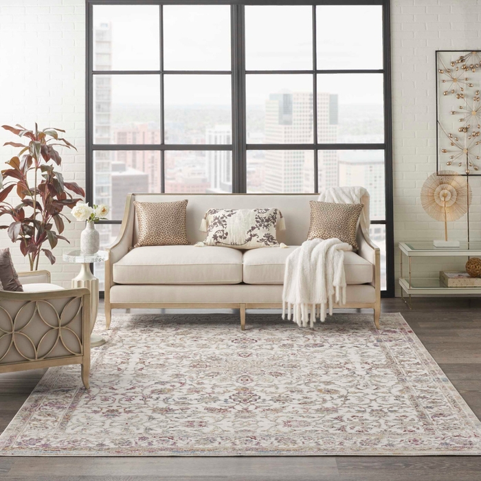 Melody Mel02 Ivory Multi Area Rug