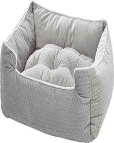 PET BEDS BT901 25" x 21" x 7" GREY PET BED