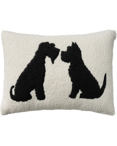 Pet Pillows & Access L0491 Black 12" X 21" Throw Pillow