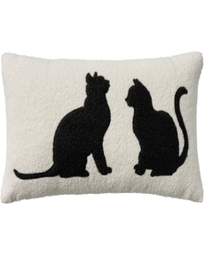 Pet Pillows & Access L0493 Black 12" X 21" Throw Pillow