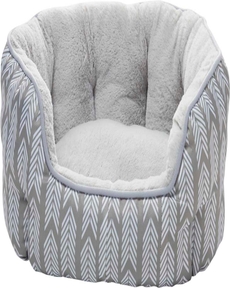 PET BEDS NA359  22" x 16" x 9" GREY PET BED