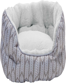 PET BEDS NA359 27" x 20" x 10" GREY PET BED