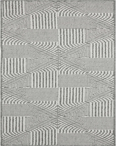 Natural Texture NTX02 Charcoal Ivory 2'3" x 7'6" Area Rug