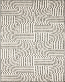 Natural Texture NTX02 Grey Ivory 2'3" x 7'6" Area Rug
