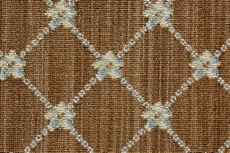 LUXE POINTE FLOWER TRELLIS LP03 BROWN FIFTY TO INFINITY