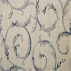 SOMERSET SCROLLWORK ST02 IVORY/BLUE CUSTOM