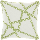 OUTDOOR PILLOWS VJ006 GREEN 18" x 18" THROW PILLOW