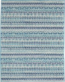 Passion PSN26 Navy Blue 2' x 6' Area Rug