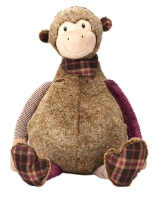 PLUSH ANIMALS & RUGS N0925 BROWN 23" x 24"