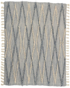 ROCKFORD ROC01 LIGHT GREY 2'3" x 6' RUNNER RUG