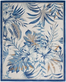 Seaside SDS02 Ivory Blue Rug