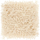 SHAG DC105 IVORY 20" x 20" THROW PILLOW