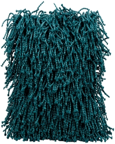 SHAG DC105 TEAL 14" x 20" THROW PILLOW