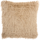 SHAG DC122 BEIGE 20" x 20" THROW PILLOW