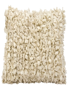 SHAG DL658 BEIGE 14" x 20" THROW PILLOW