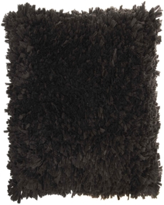 SHAG DL660 CHARCOAL 17" x 17" THROW PILLOW