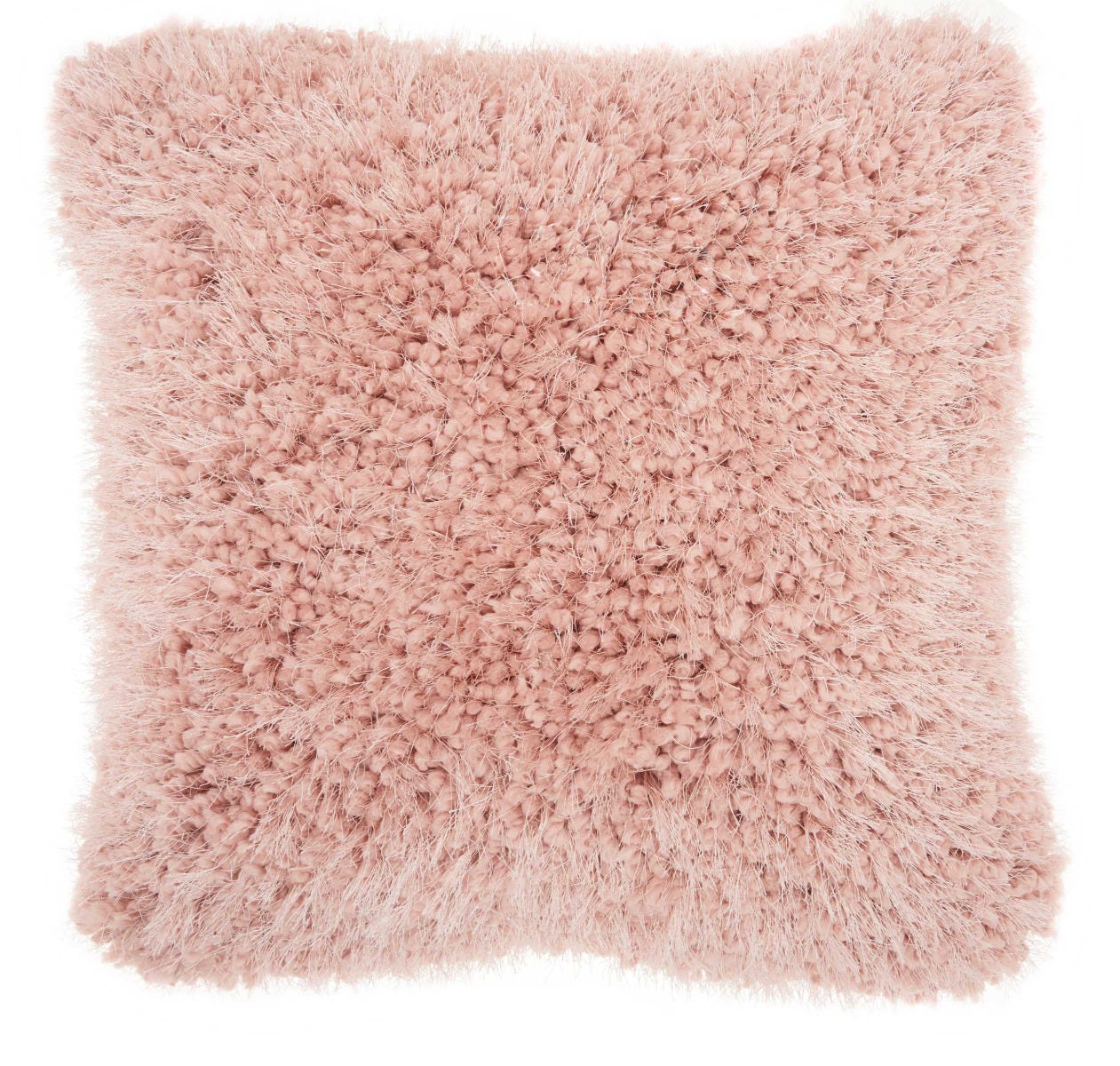 SHAG TL003 ROSE 20 x 20 THROW PILLOW