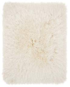 SHAG TL004 CREAM 20" x 20" THROW PILLOW