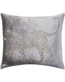 Sofia AC203 Dark Grey 14" x 20" Throw Pillow