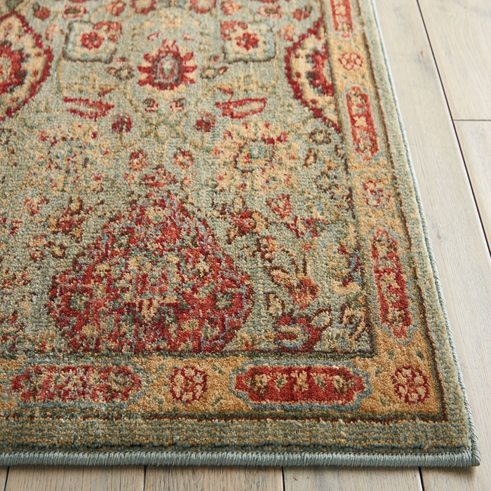 Somerset St90 Light Green Area Rug