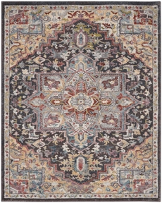 Soraya SOR04 Charcoal Multi Rug