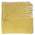 THROW SZ008 MUSTARD 50" x 70" THROW BLANKET