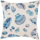 WAVERLY PILLOW WP003 BLUE 20" X 20" THROW PILLOW
